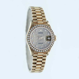 Rolex Datejust 28 Diamond Bezel & Index – 69138-8570F
