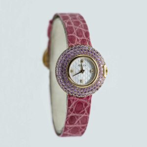 Rolex® Cellini Orchid 18k & Pink Sapphire Watch - 6201